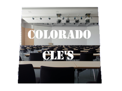 Colorado Bar Association CLE's
